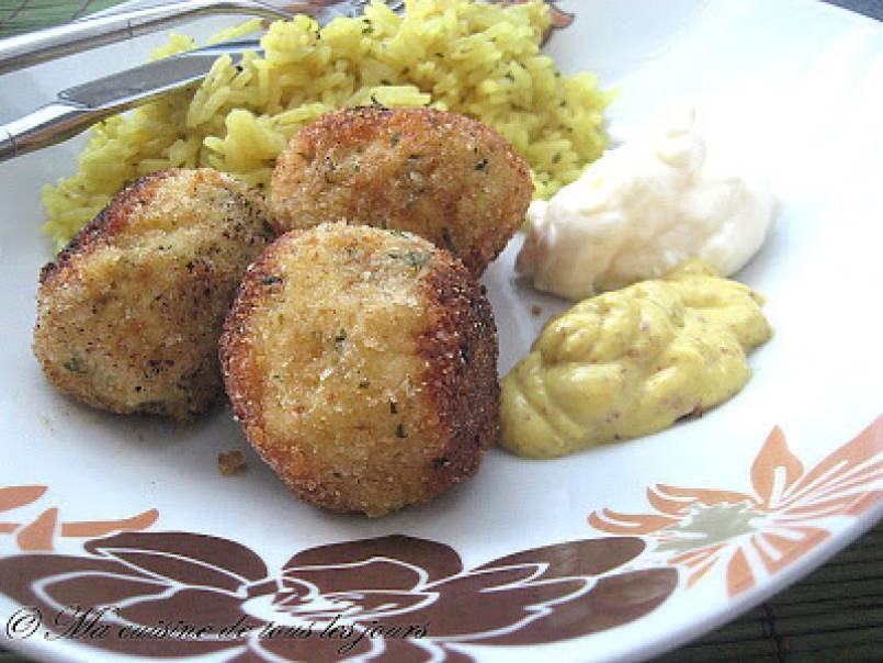 Petites croquettes de poisson aux légumes - photo 2