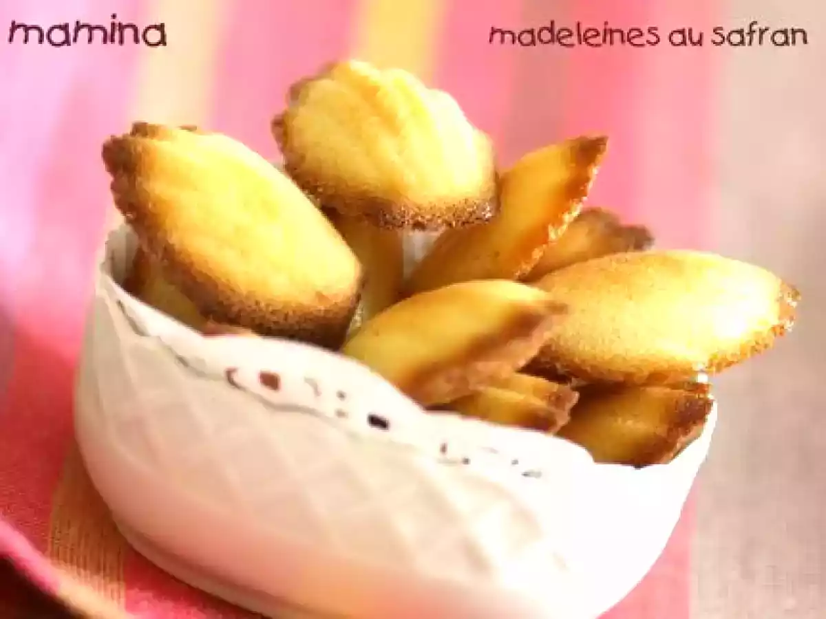 Petites madeleines au safran - photo 4
