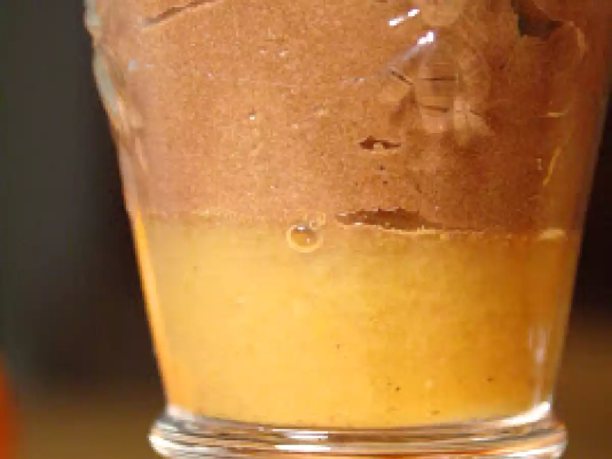 Petites mousses au chocolat & gelée de mandarine aux épices