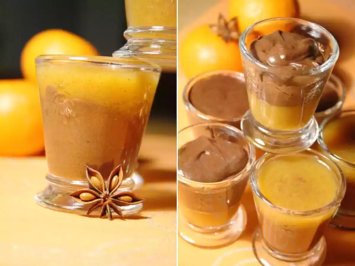 Petites mousses au chocolat & gelée de mandarine aux épices - photo 2