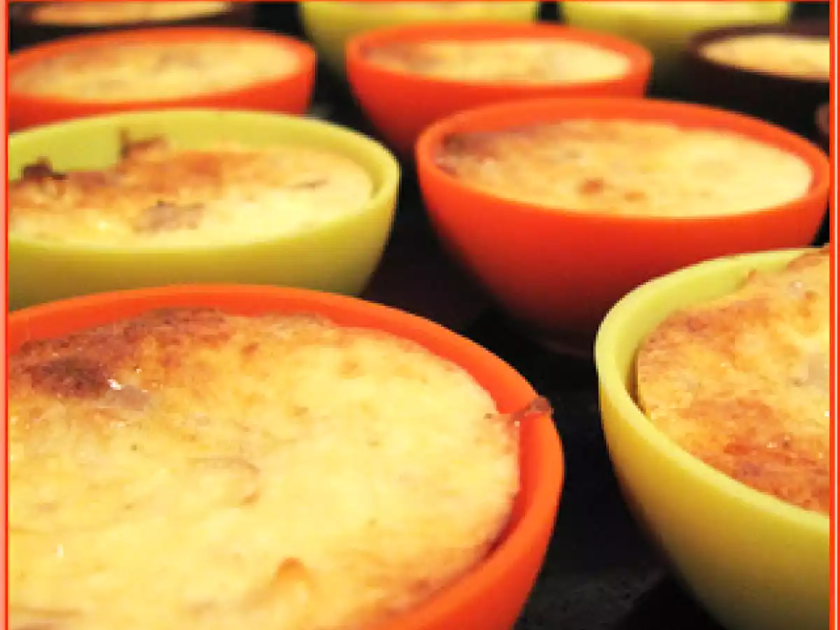 Petites quiches au thon... sans pâte !