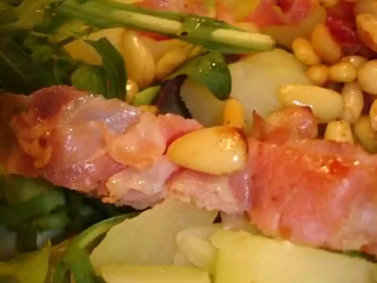 Petites salades pommes de terre, pancetta & pignons - photo 2