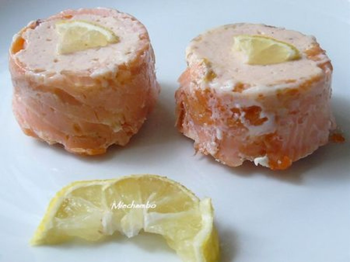 Petites terrines aux deux saumons Recette Ptitchef