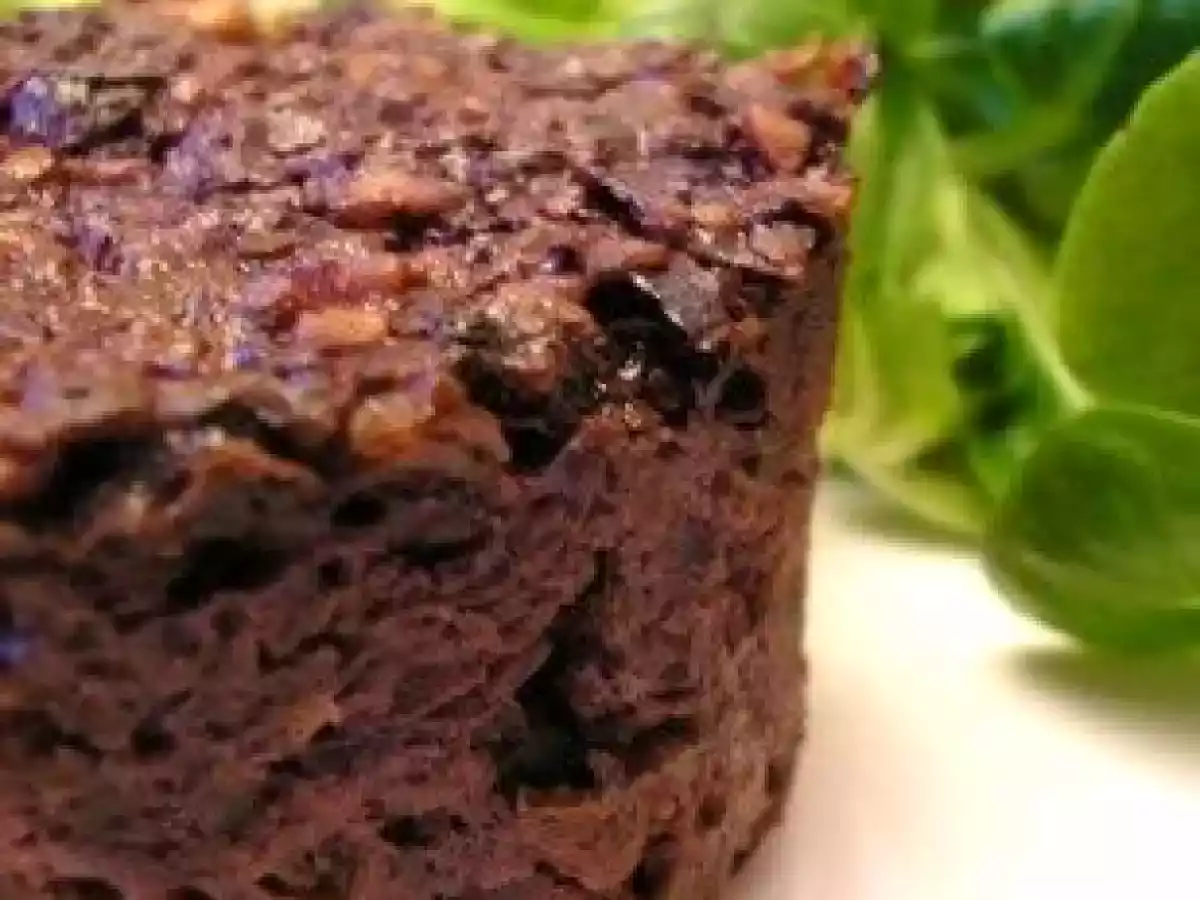 Petites terrines de chou rouge aux marrons