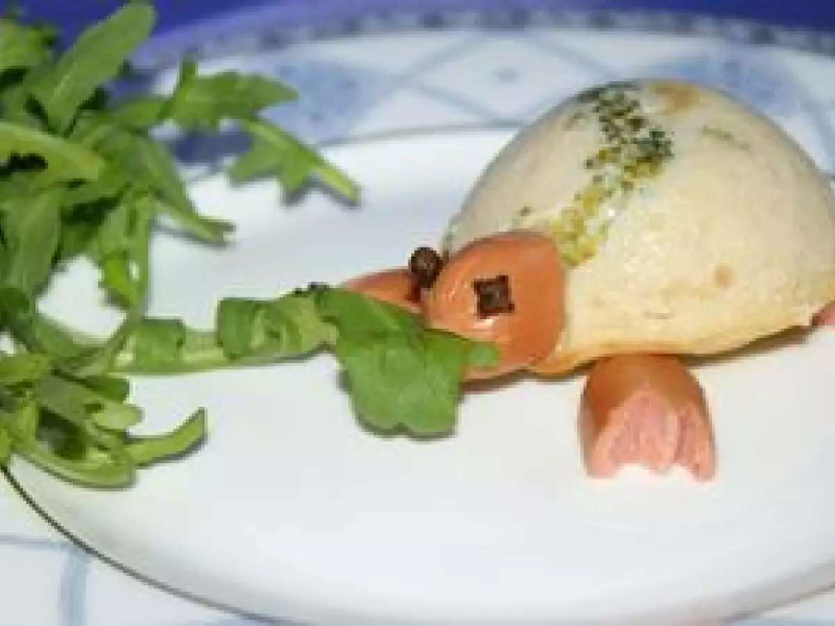 Petites tortues salées, cette fois; ou comment faire manger du chou à vos enfants! - photo 3