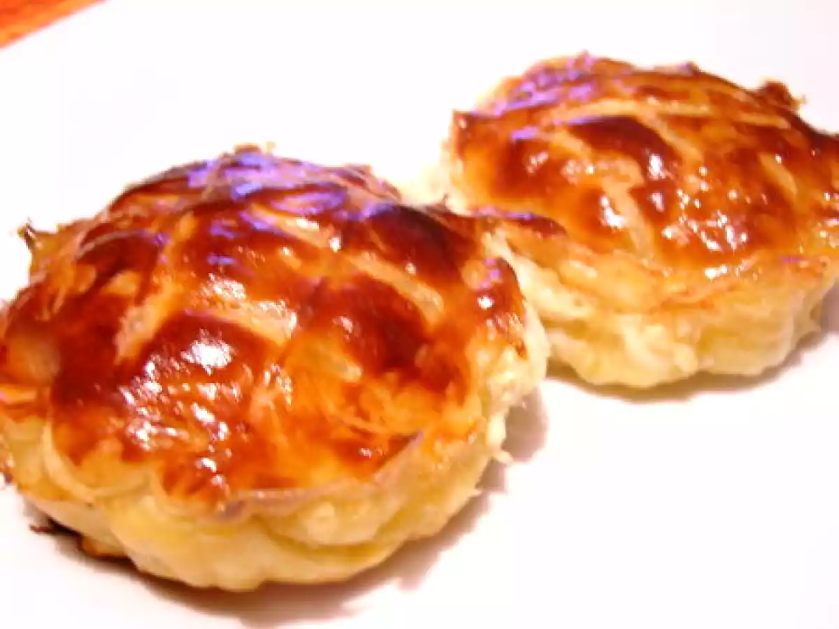 Petites tourtes au jambon