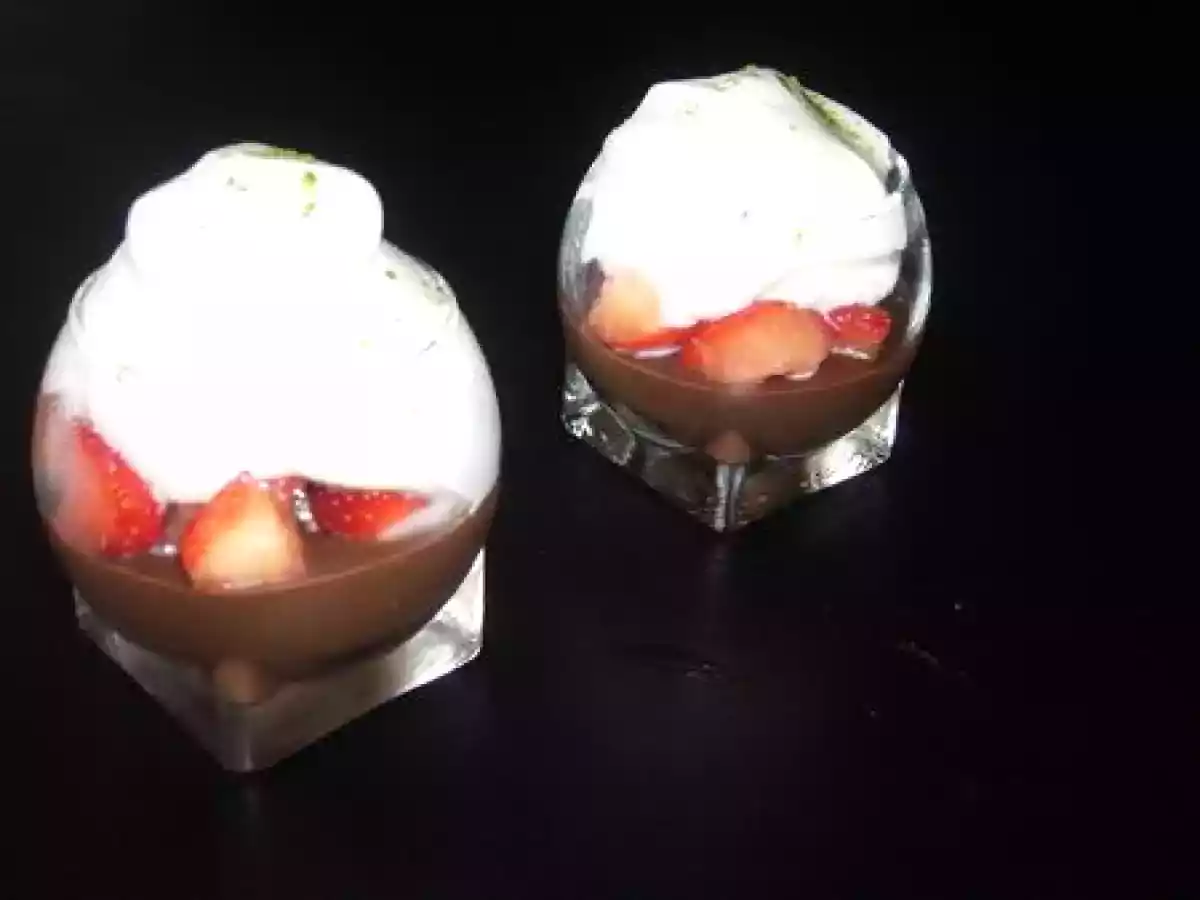 Petites verrines aériennes et légères crème chocolat - photo 2