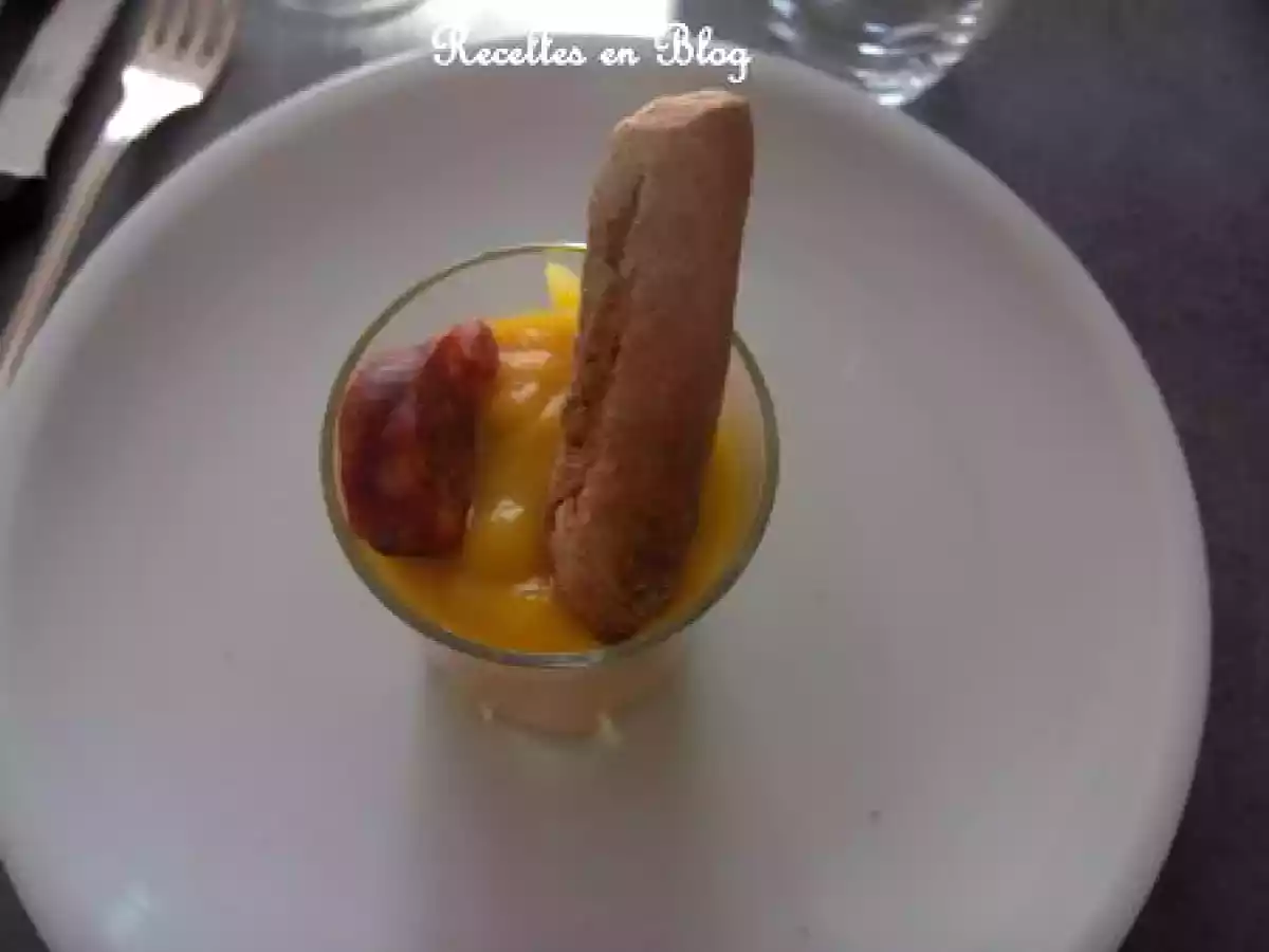 PETITES VERRINES DE POTIMARRON AU CHORIZO - photo 3