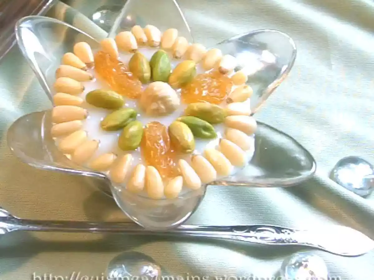 Petites verrines tunisiennes ou assidat zgougou - photo 2