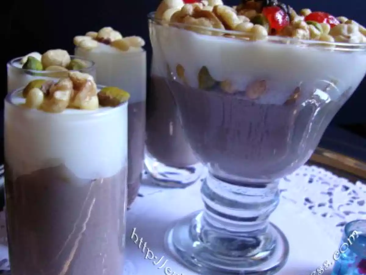 Petites verrines tunisiennes ou assidat zgougou - photo 4