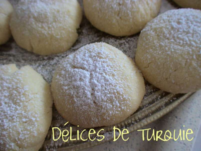 Petits biscuits sablés turcs - Un kurabiyesi, photo 1