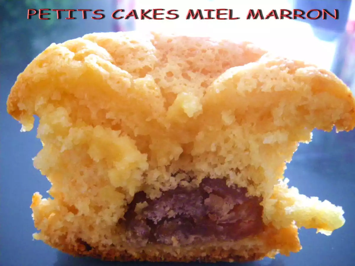 Petits cake miel marron