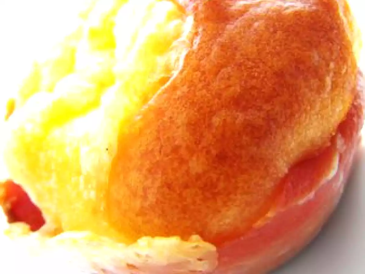 Petits cakes au Morbier et au jambon cru