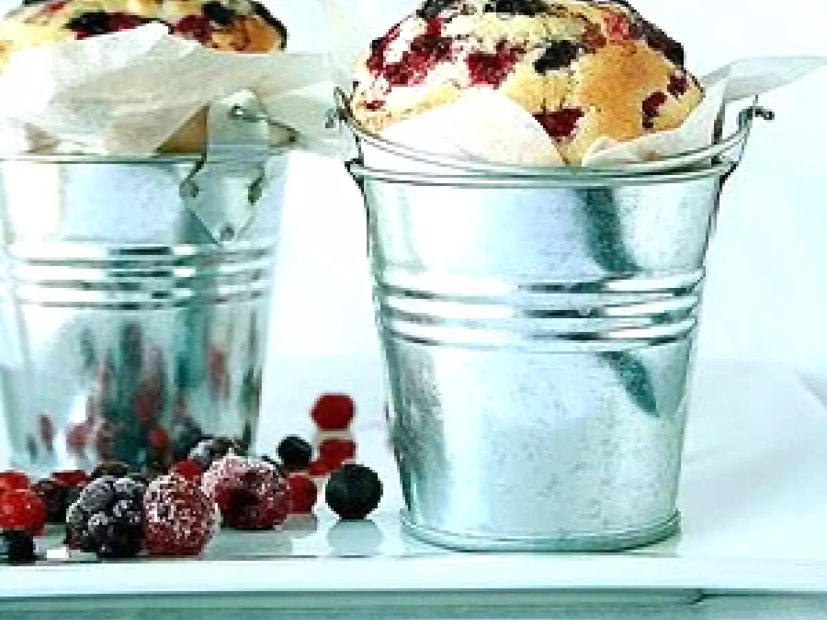 Petits Cakes aux fruits rouges sans gluten - photo 2