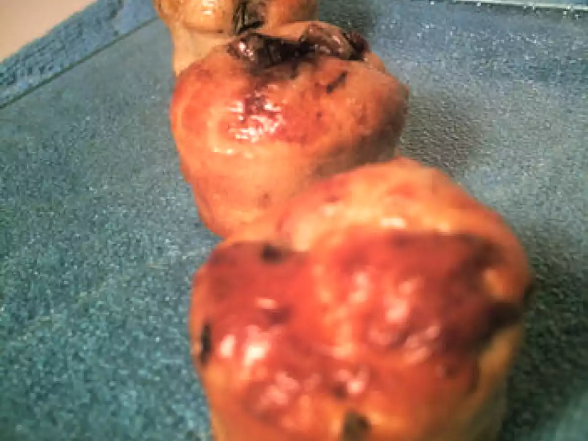 Petits cakes boudin noir et pommes