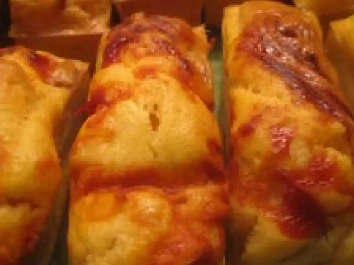 Petits cakes knacki ketchup