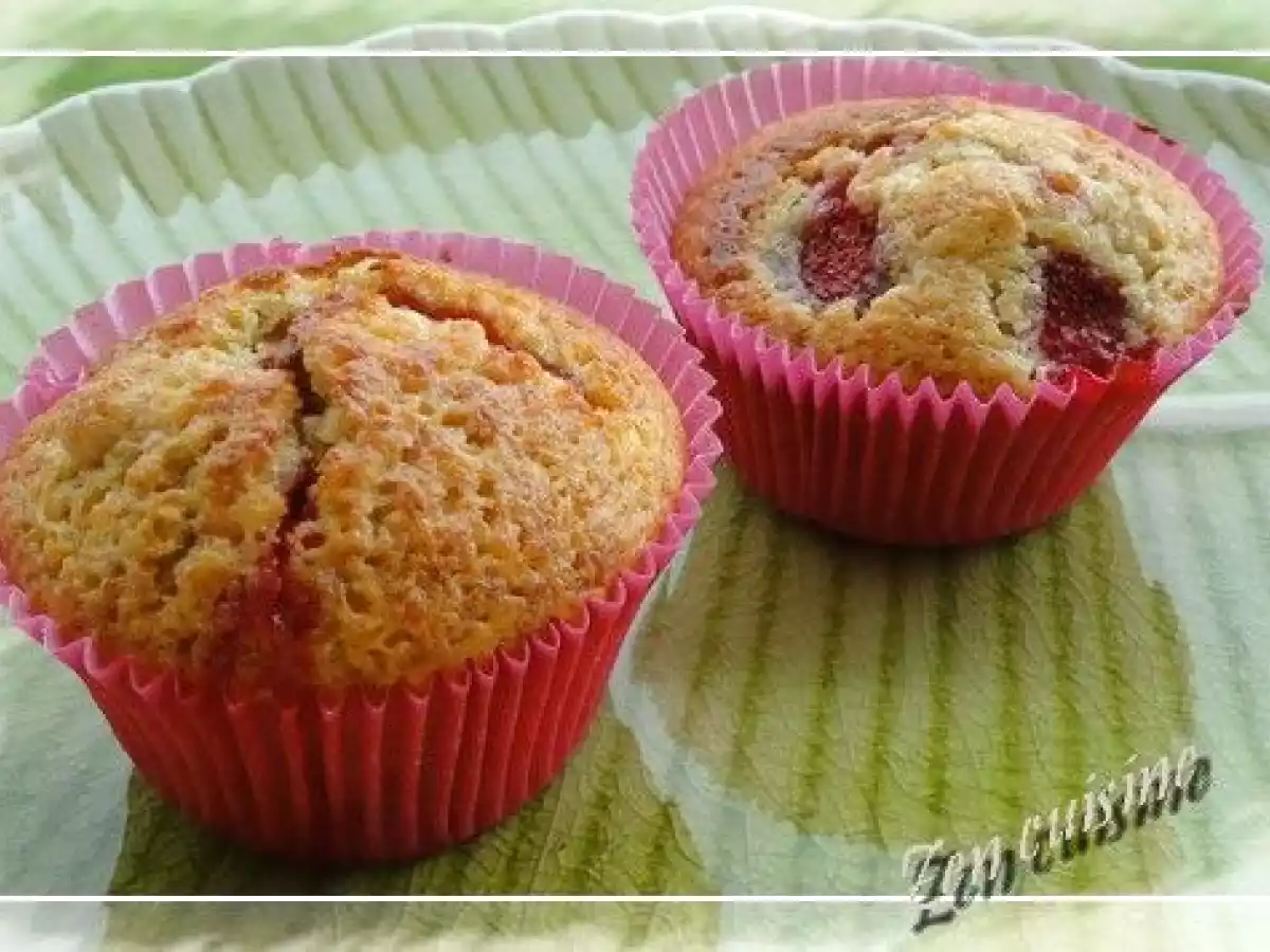 Petits cakes moelleux et légers aux fraises