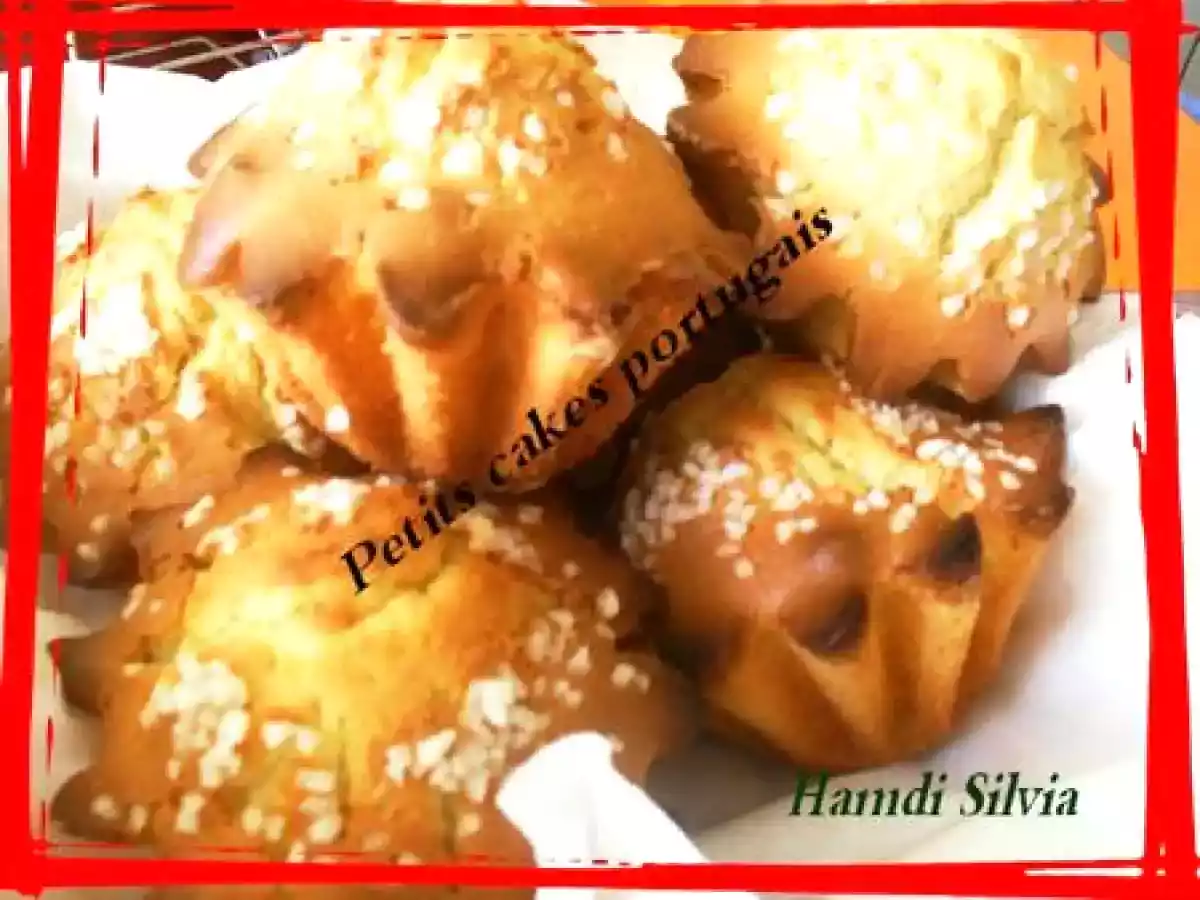 Petits cakes Portugais