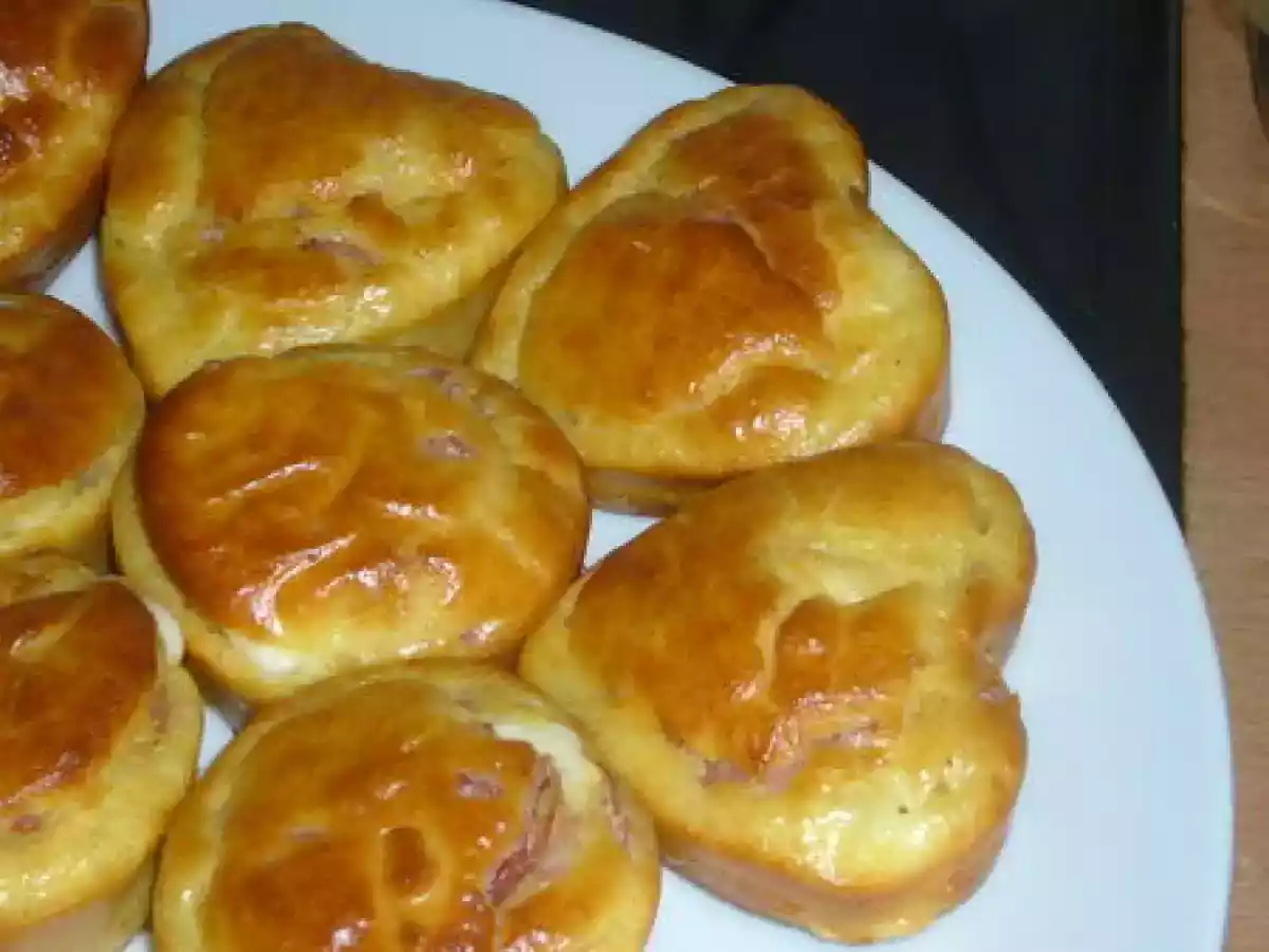 Petits cakes saint paulin et lardons - photo 3