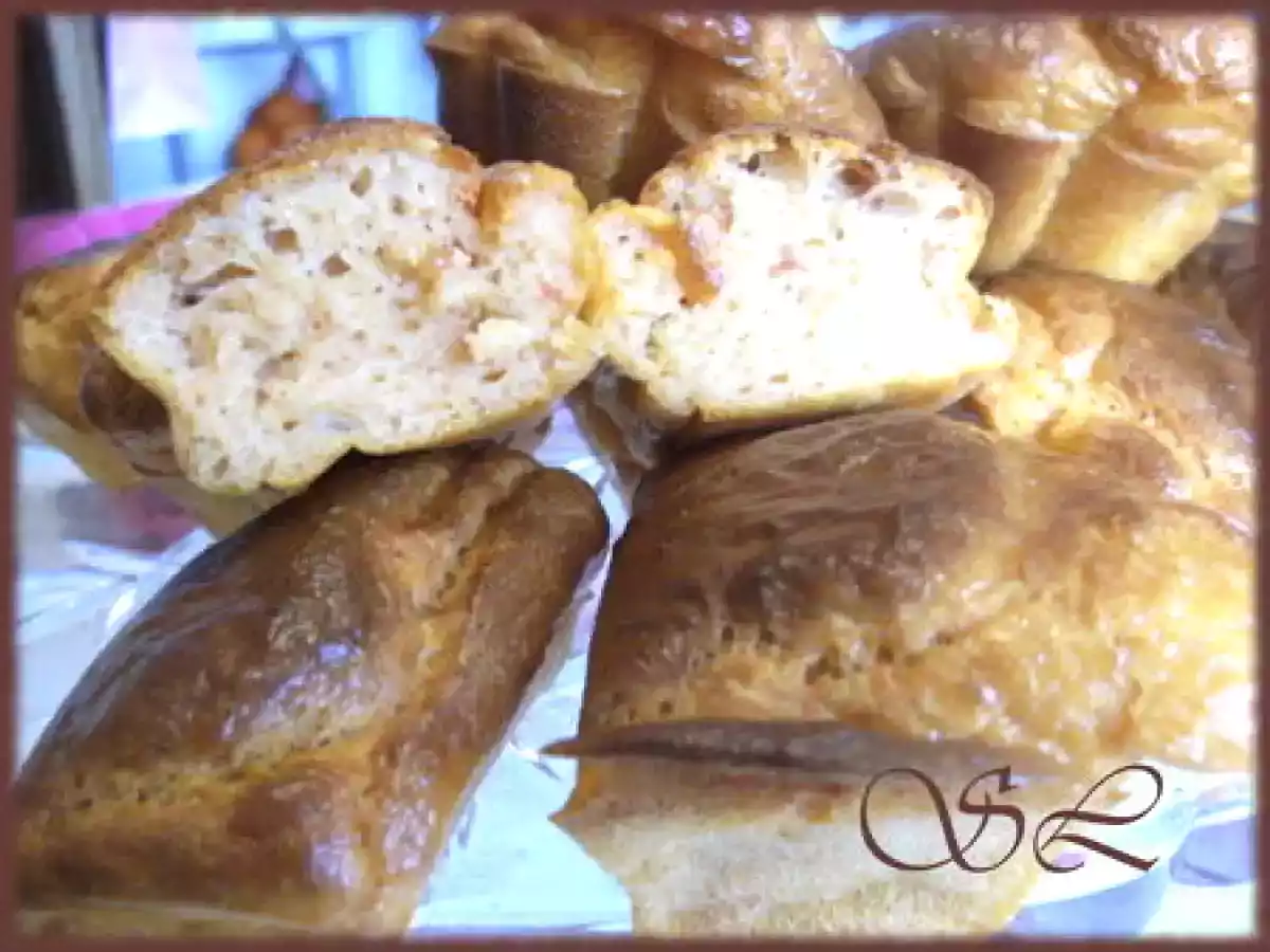 Petits cakes tomate et coeur de vache qui rit fondante - photo 2