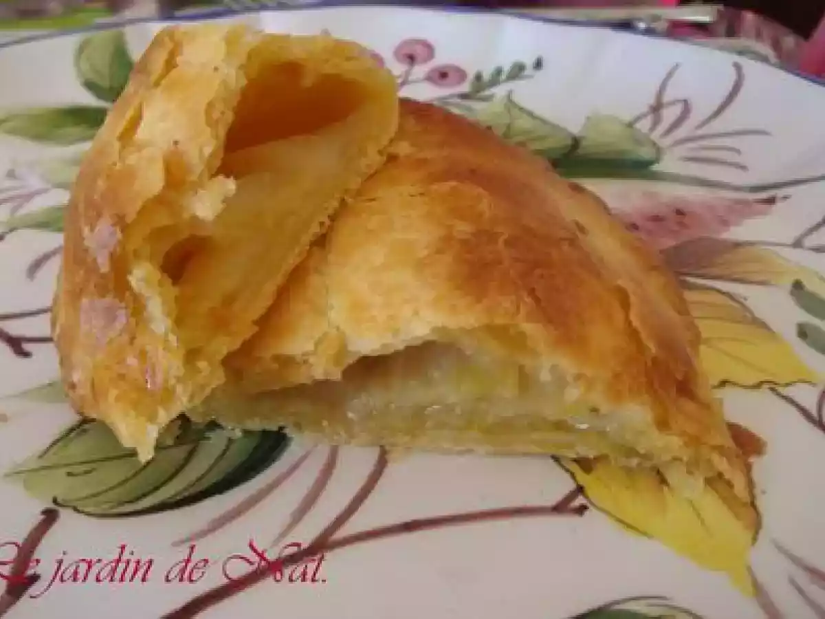 Petits chaussons au munster, pomme et poire - photo 2