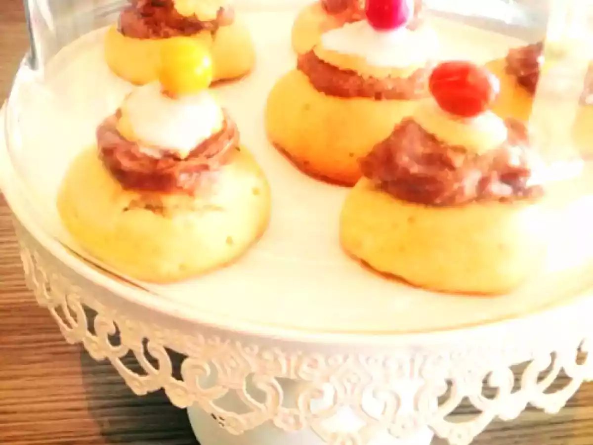Petits choux aux m&m's