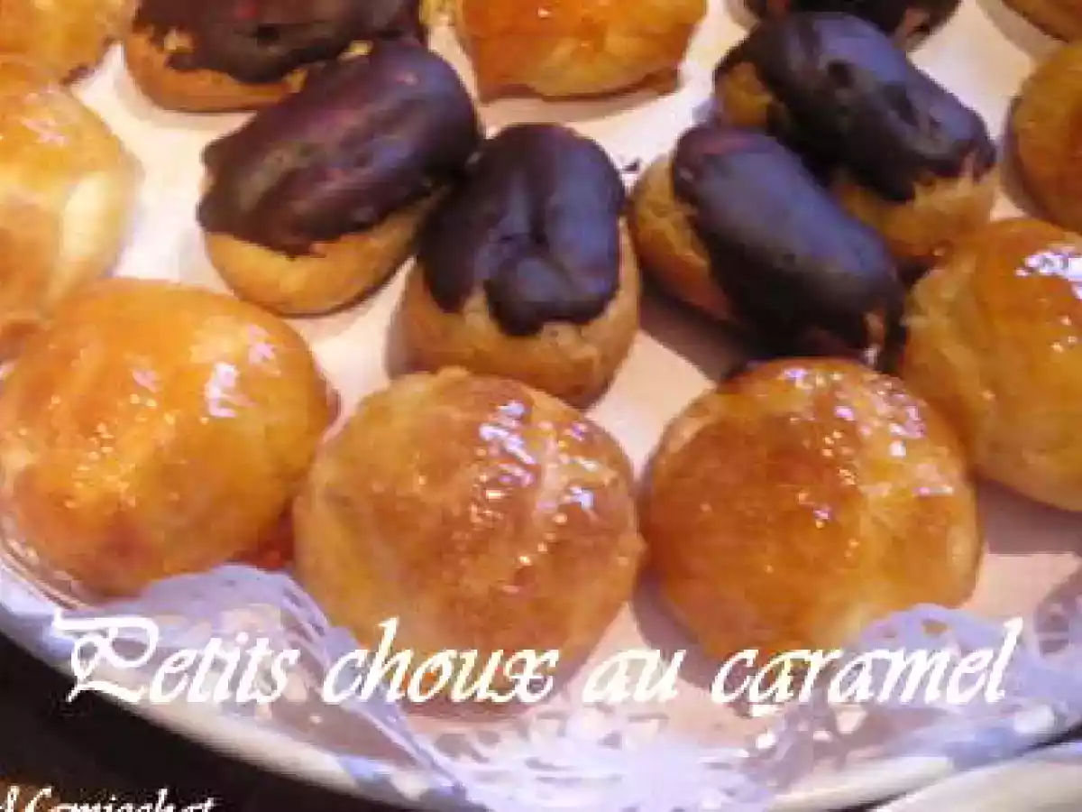 Petits choux caramélisés