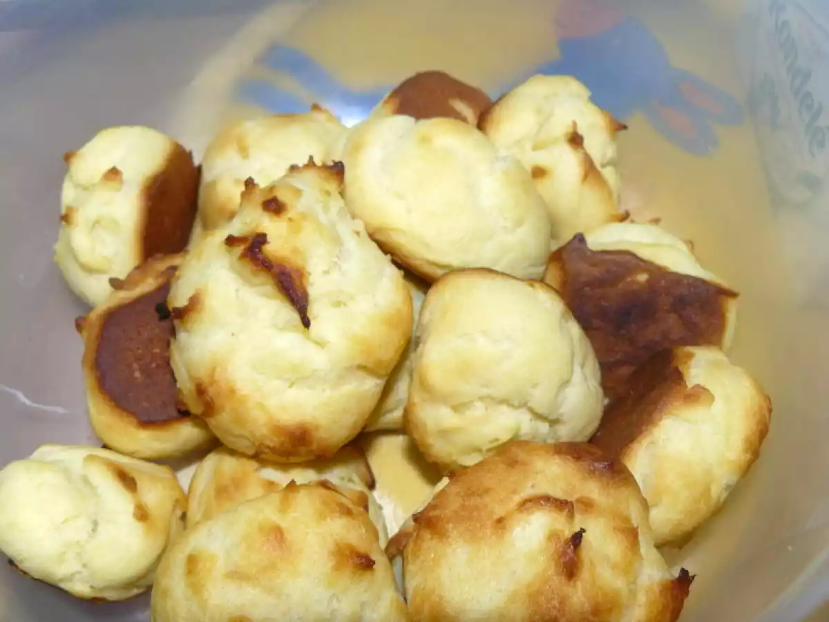 Petits choux farcis à la crème de saumon - photo 3