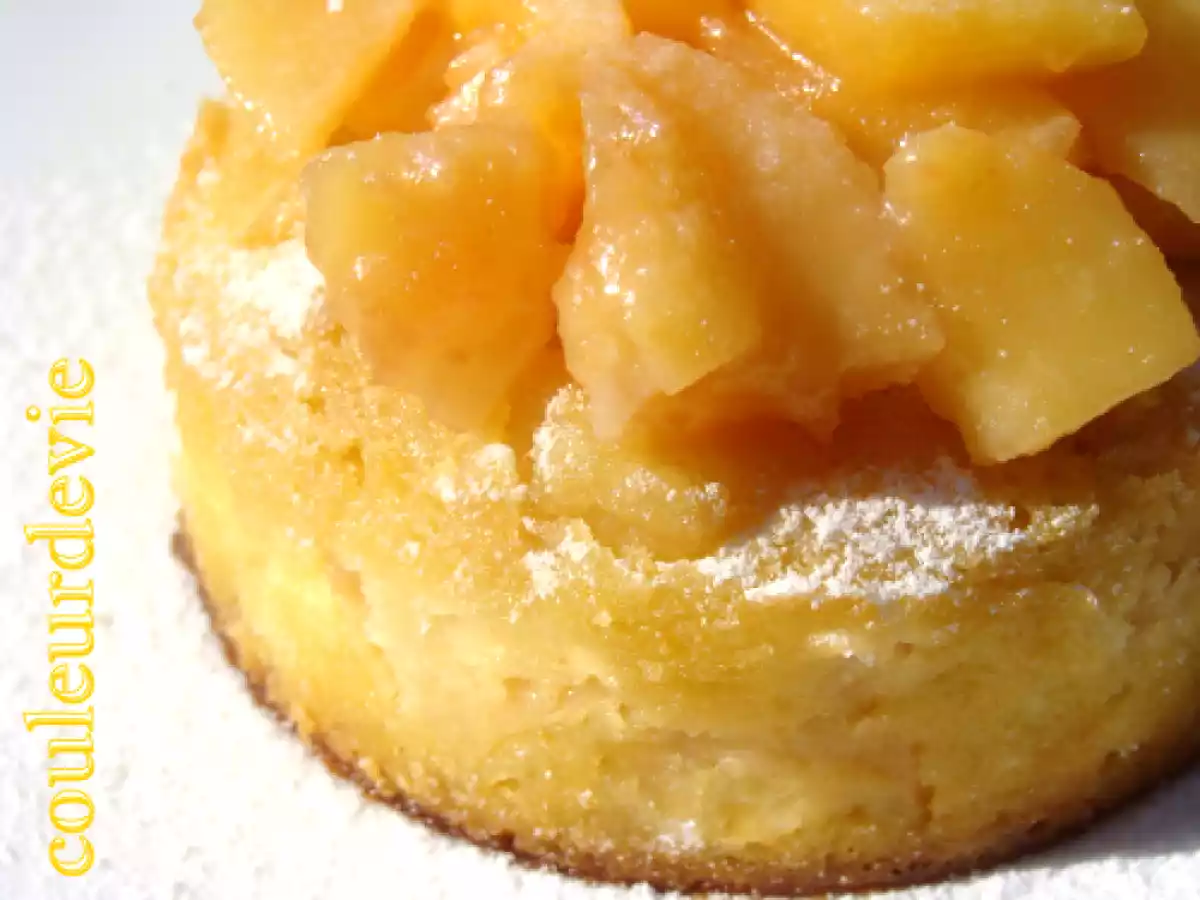 Petits clafoutis à l'amande et aux fruits d'automne