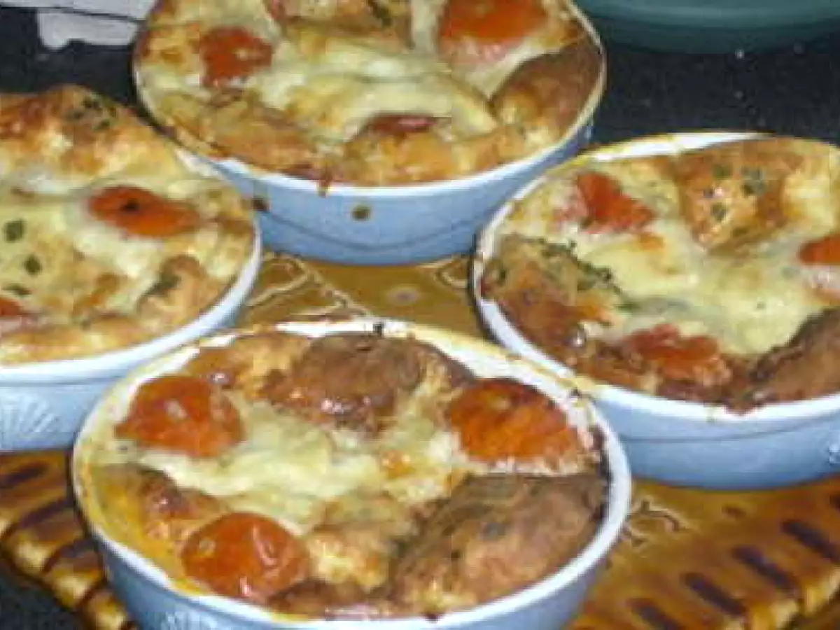 Petits clafoutis aux tomates cerise et Roquefort - photo 2