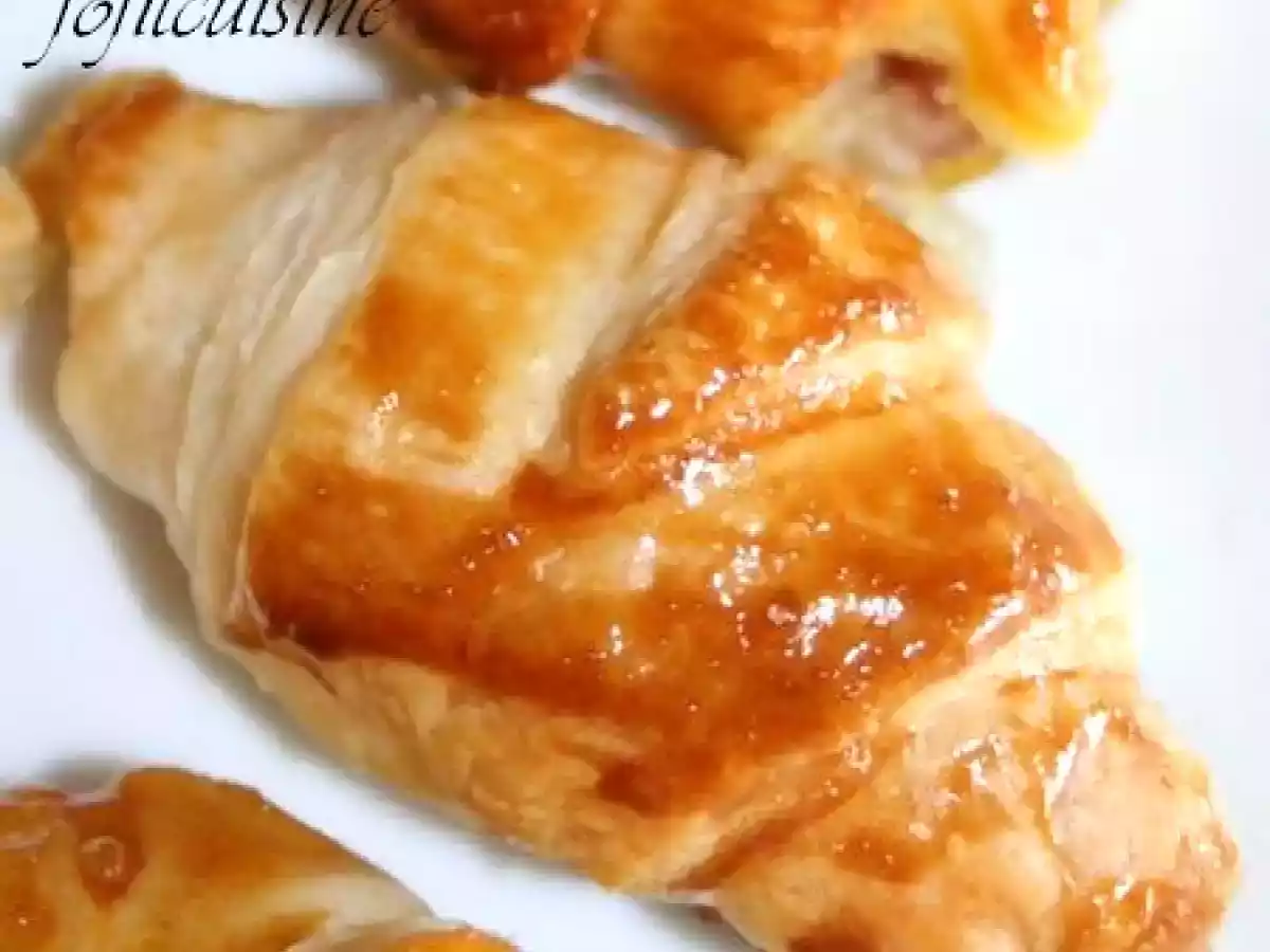 Petits croissants boursin-jambon - photo 2