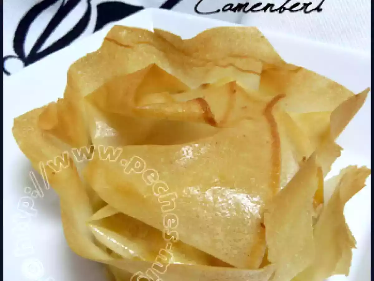 Petits croustillants de camembert aux pommes