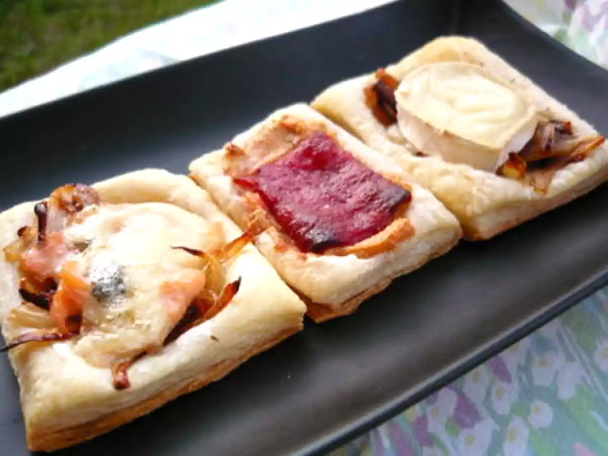 PETITS FEUILLETES SYMPAS POUR APERO OU SALADE