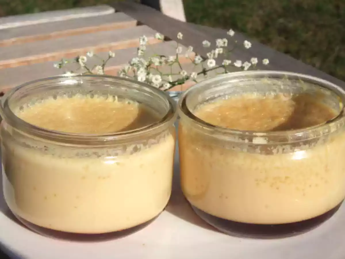 Petits flans au caramel (au thermomix)