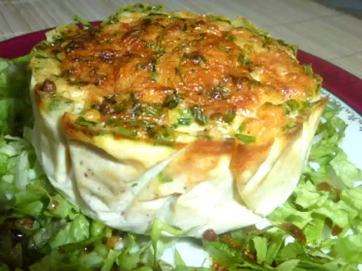 Petits flans au crabe