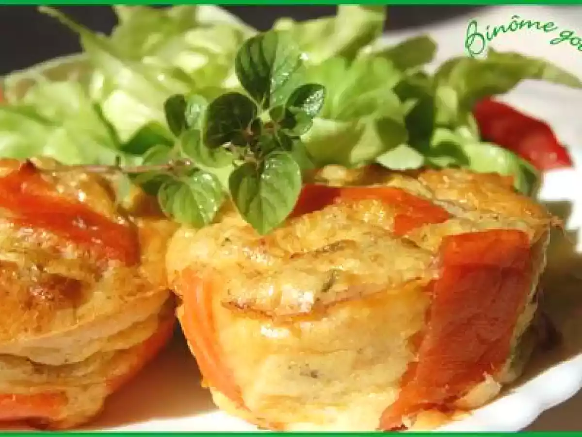 Petits flans au thon et à la truite fumée - photo 5