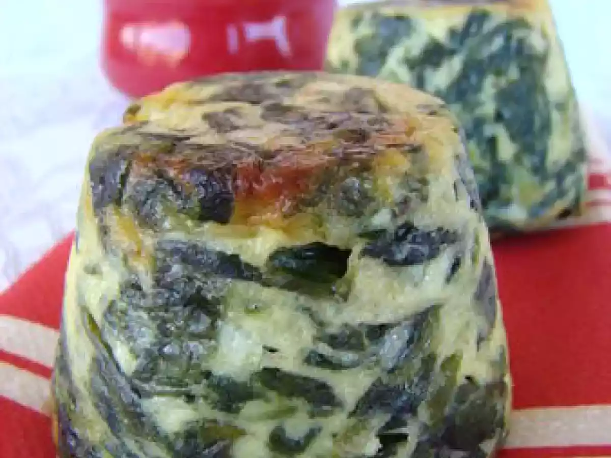 Petits flans aux épinards - photo 2