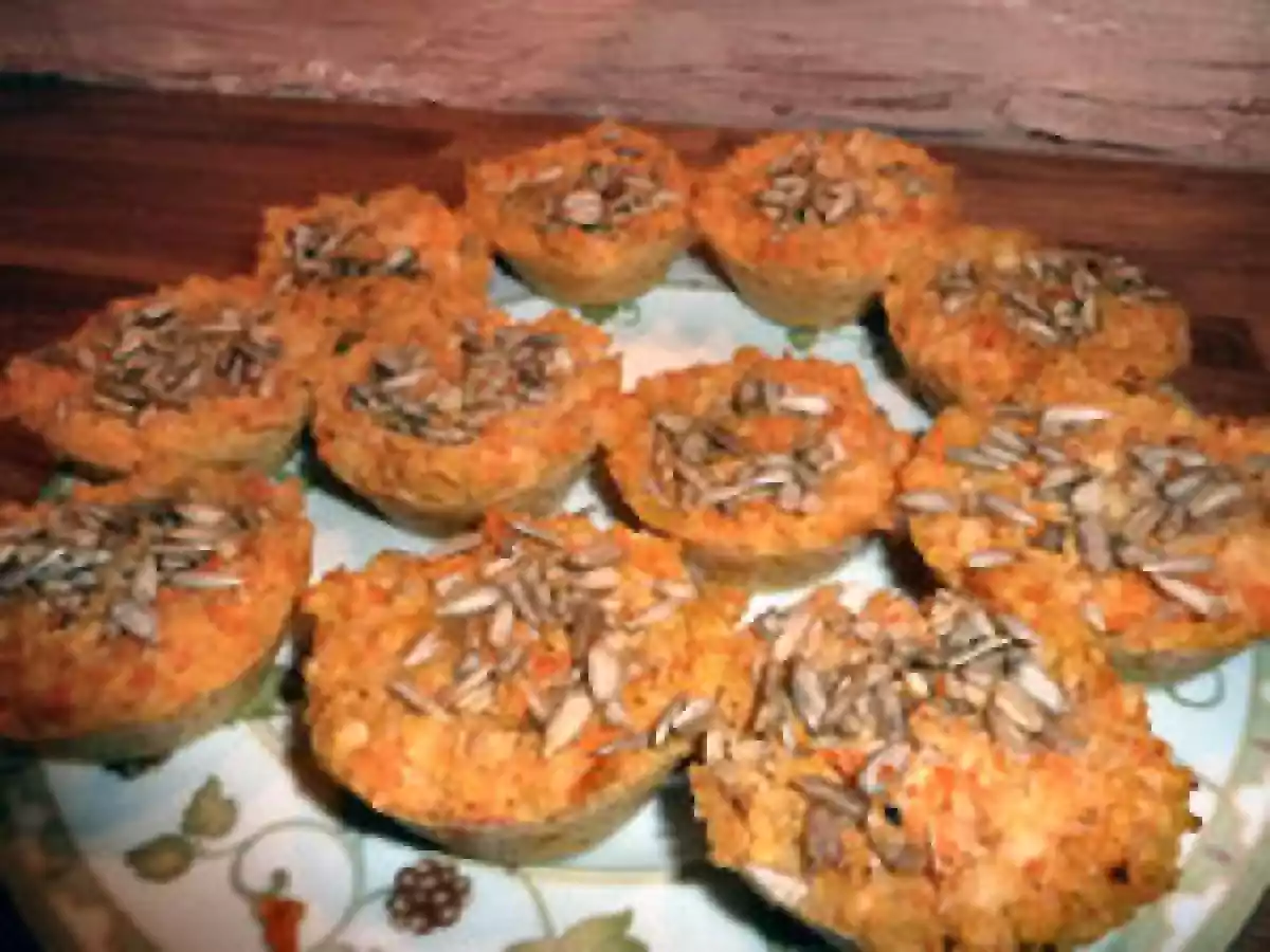 Petits flans aux flocons de pois chiches et de riz - photo 2