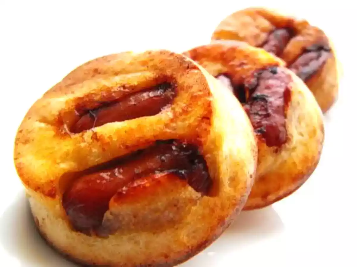 Petits flans aux saucisses cocktails - photo 2