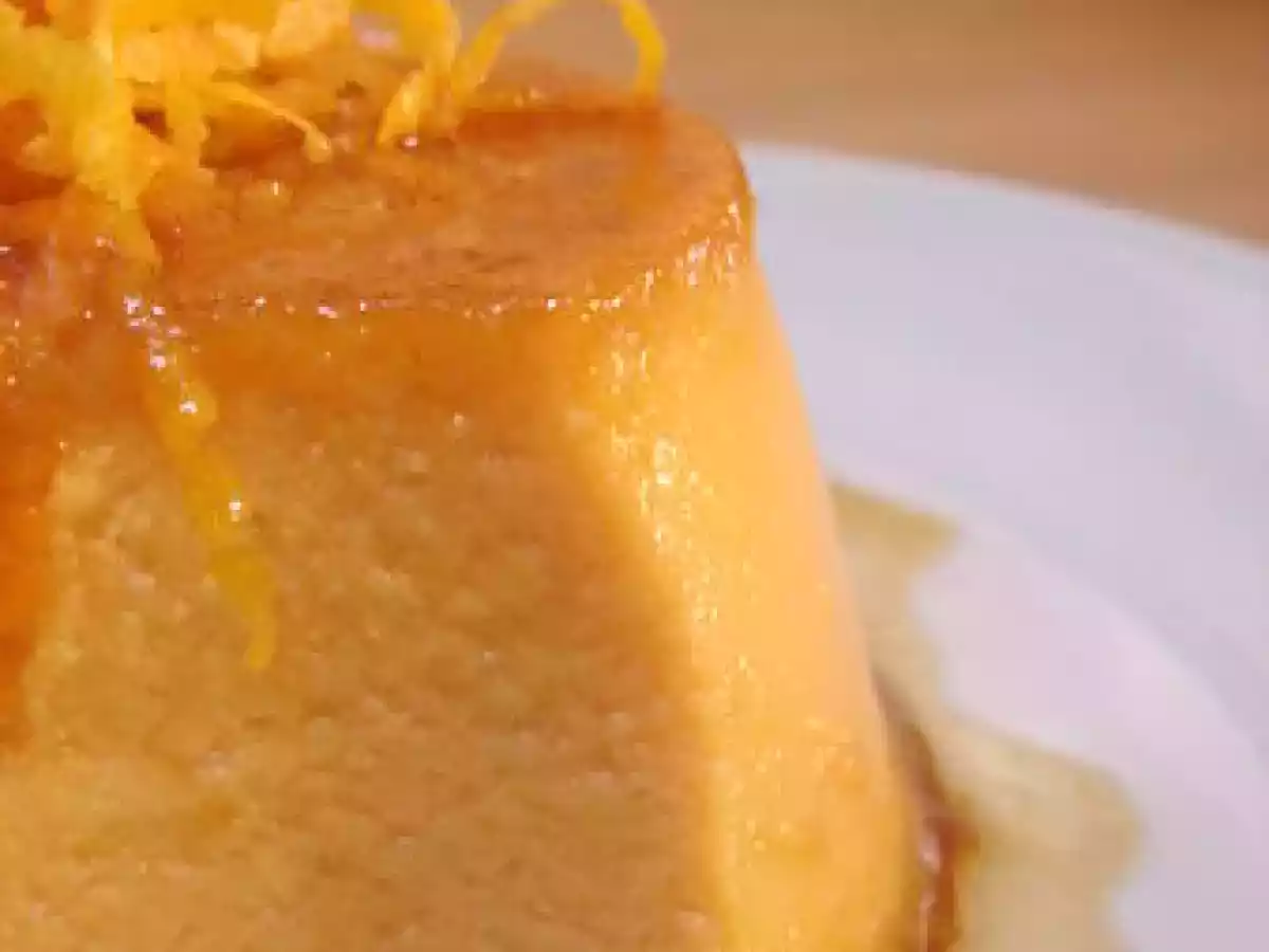 Petits flans de butternut au caramel d'orange - photo 2