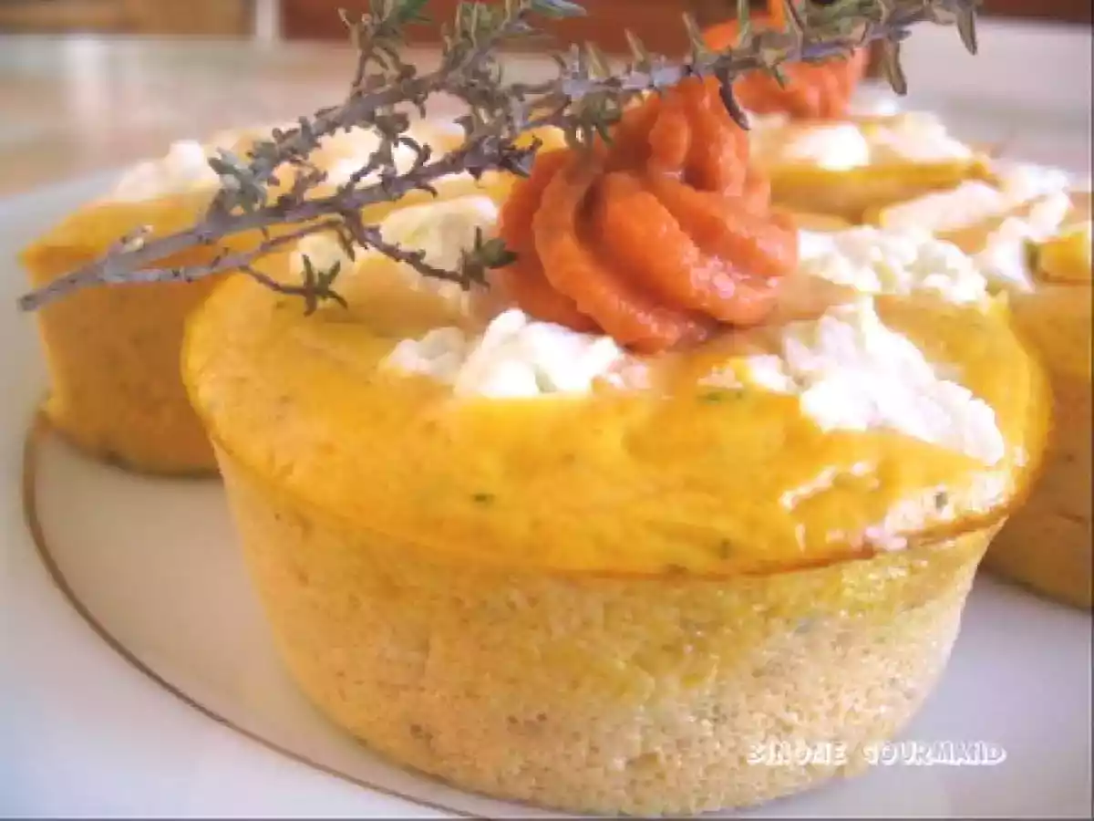 Petits flans de carottes au chèvre frais - photo 2