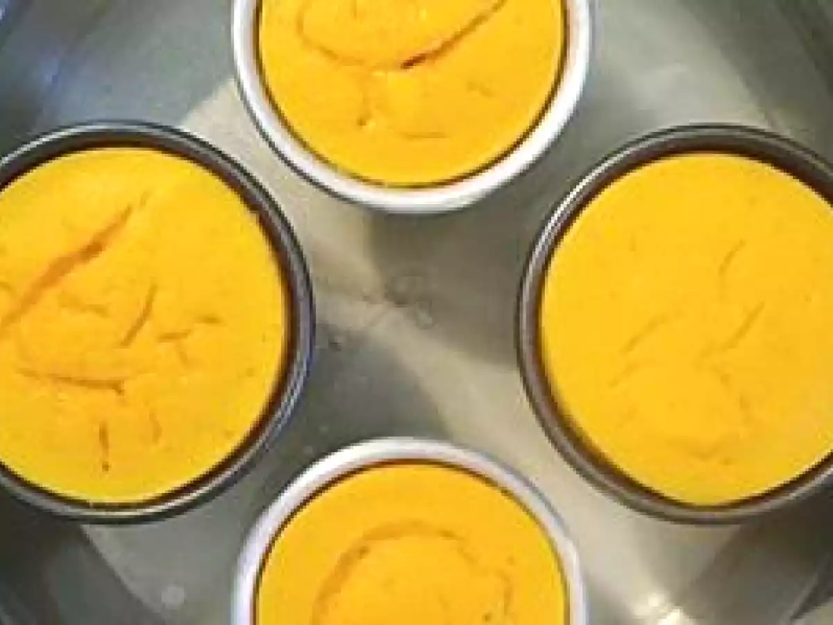 Petits flans de carottes ou de courgettes aux herbes