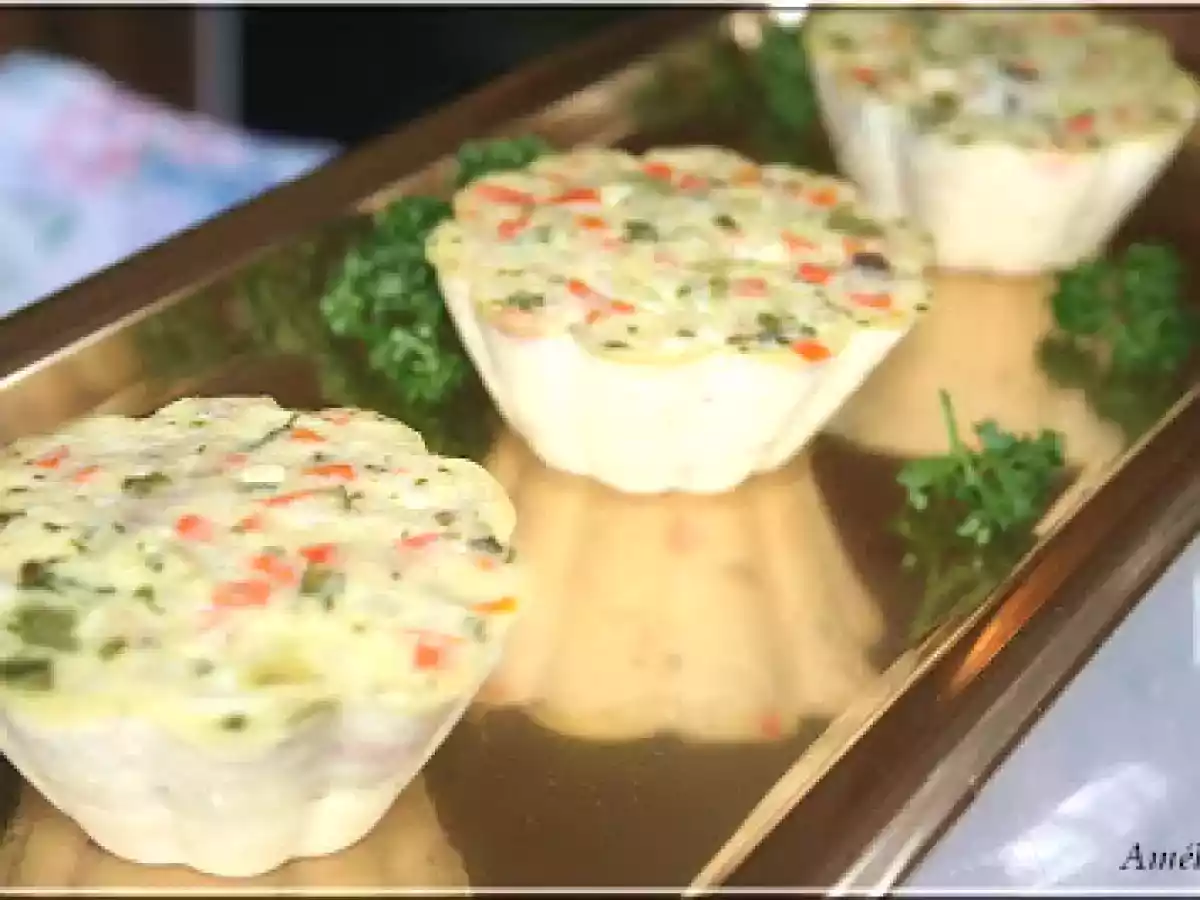 PETITS FLANS DE LEGUMES