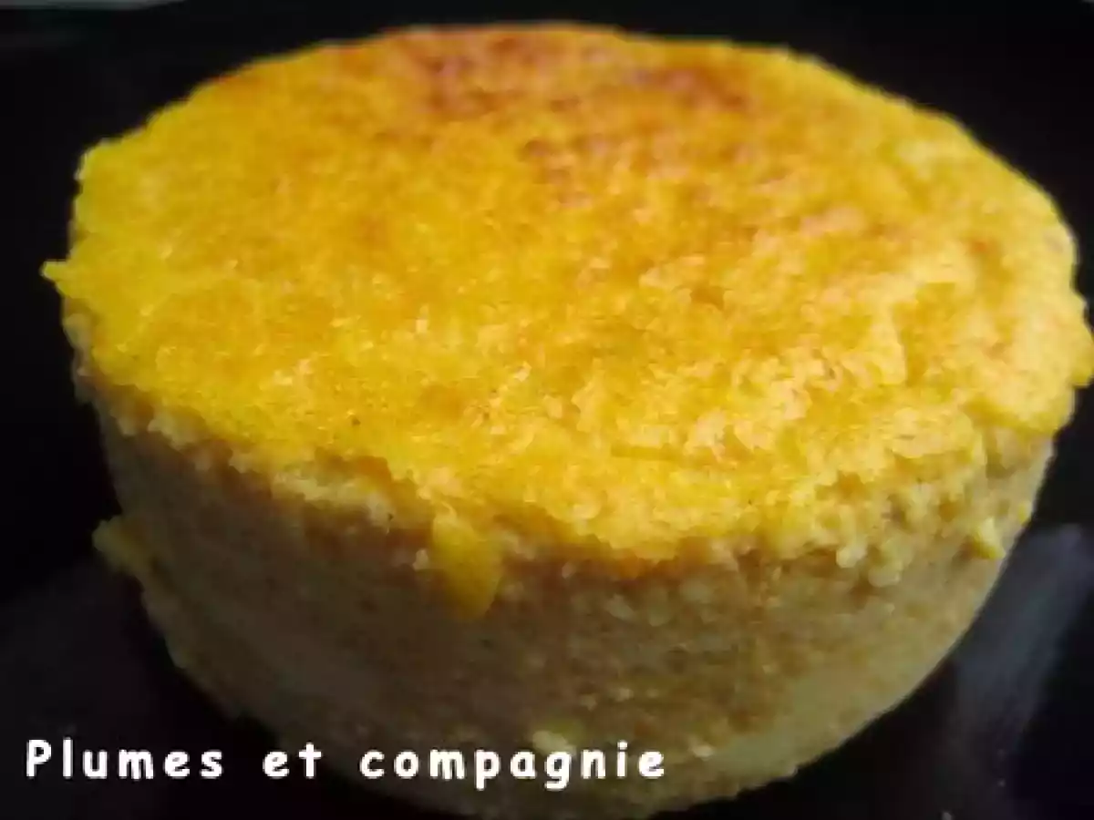Petits flans de potiron et parmesan