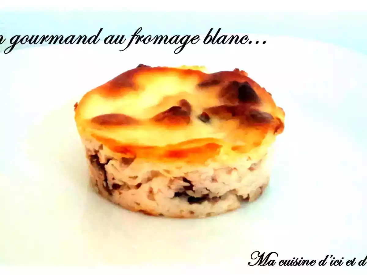 Petits flans gourmands au fromage blanc
