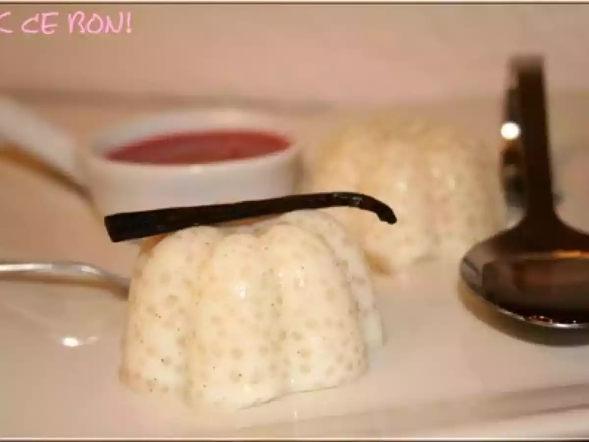 Petits fondants de tapioca aux fraises - photo 2
