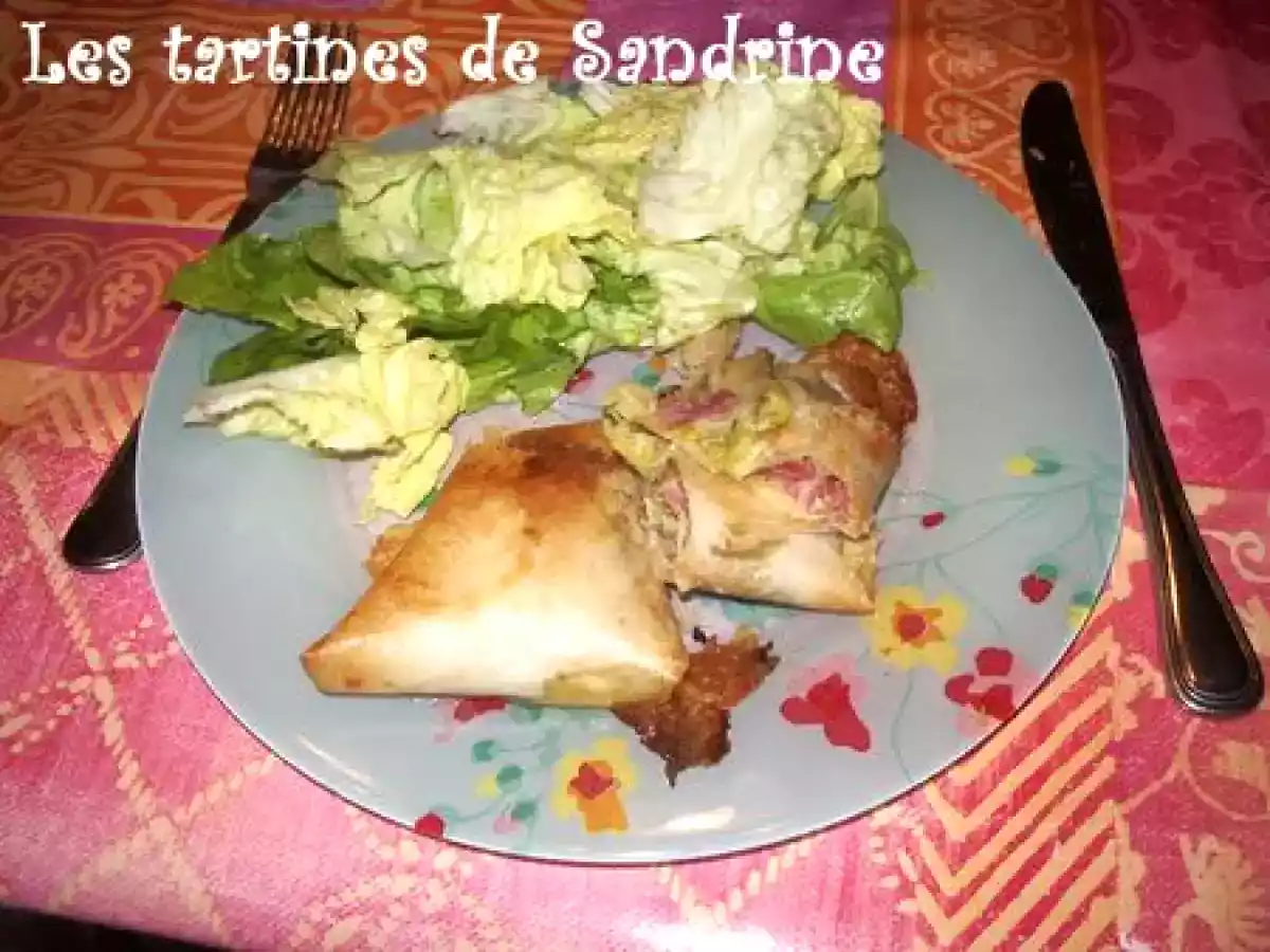 Petits fourrés poireaux/bacon/reblochon et échange gourmand !