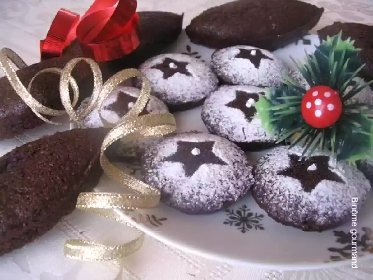 Petits fours au cacao