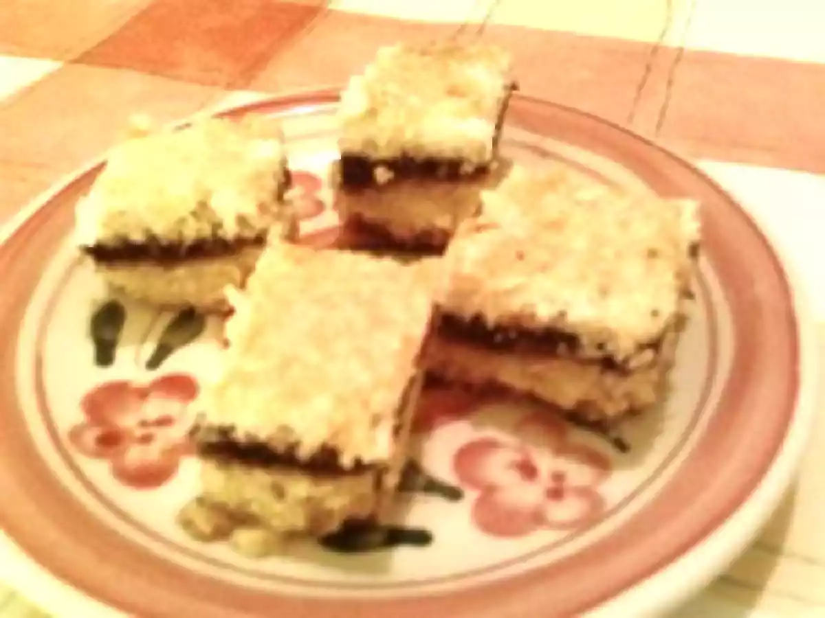 Petits fours au chocolat et à la noix de coco