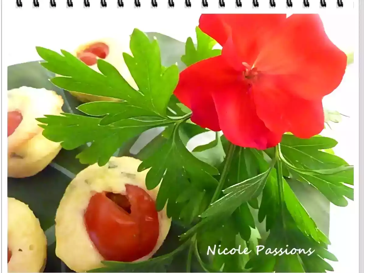 petits fours salés de tomates cerise - photo 2